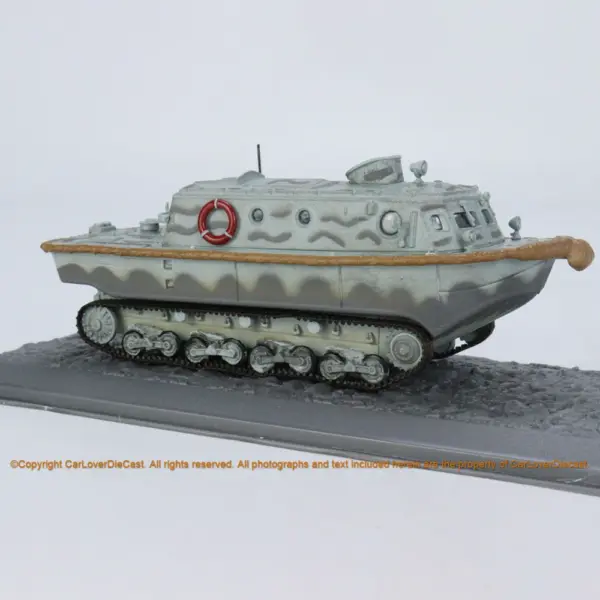 Solido 1:72 Amphibious Tank Diecast Model - Image 3