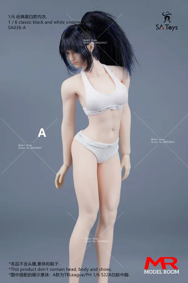 1/6 Scale Model Underwear Set for Action Figures - Image 3