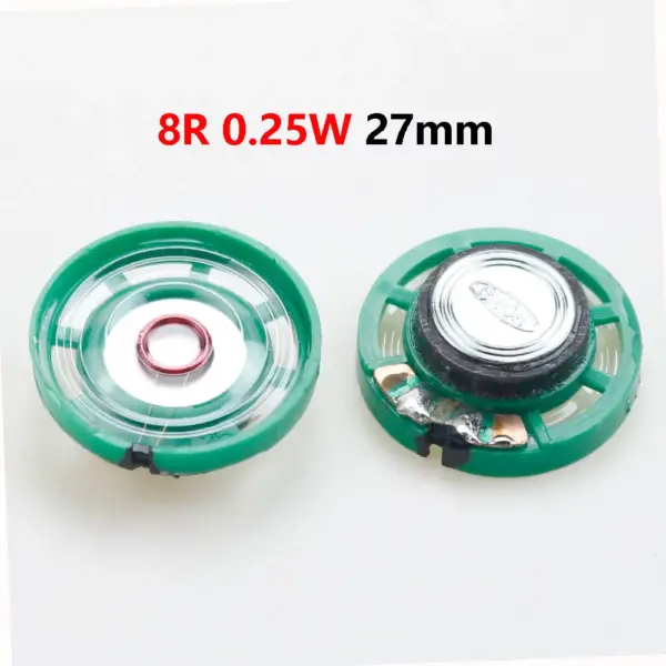 Green Round 8-32 Ohm Toy Car & Doorbell Speaker Set - Image 16