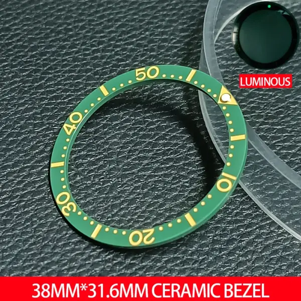 38mm Ceramic Bezel Insert for Dwayne Campbell Watch - Image 22