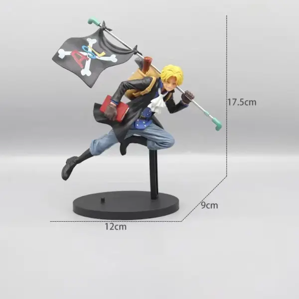 One Piece Luffy Sabo Ace 3PCS Model Set for Display - Image 7