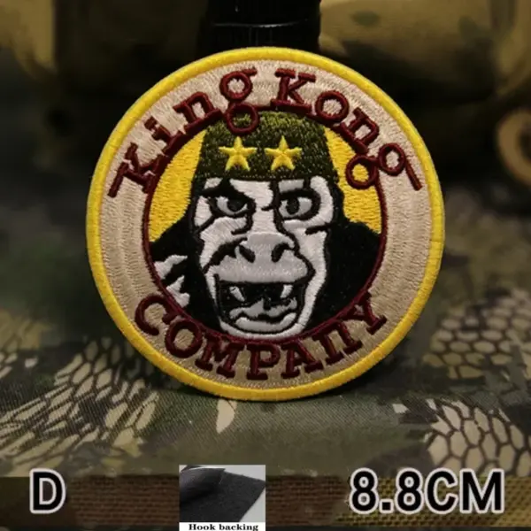 King Kong Taxi Driver Tactical Patch Embroidered Badge - Image 10