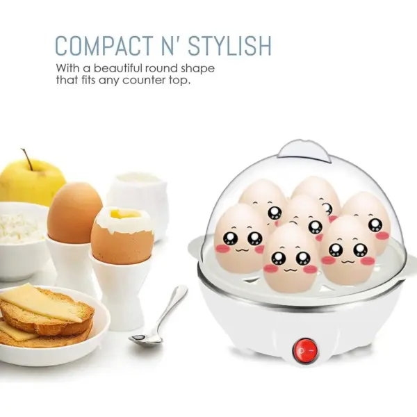 Automatic Egg Cooker 7 Egg Steam Machine - Image 5