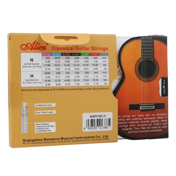 Alice AWR19C Classical Guitar Strings Set - Image 2