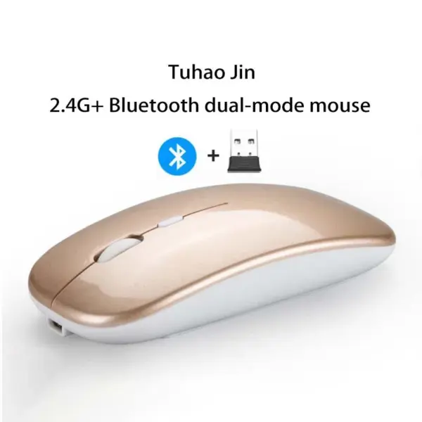 DIXSG Bluetooth Rechargeable Dual Mode Mouse for Laptop and iPad - Image 9