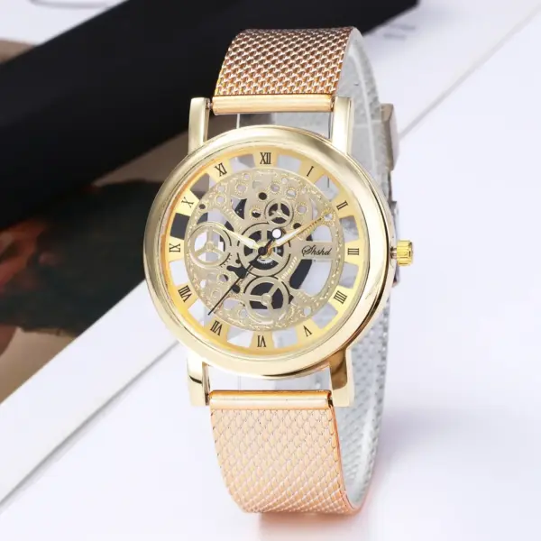 Luxury Skeleton Men and Women Watch SK-01 - Image 8