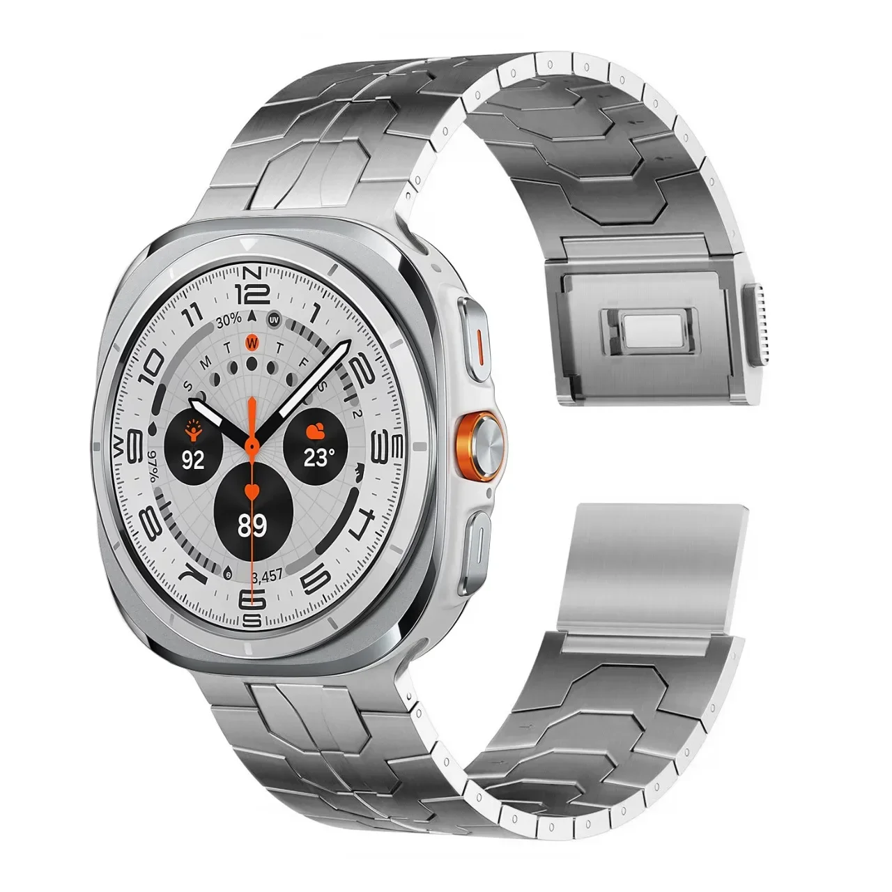 Samsung Galaxy Watch Ultra 47mm Stainless Steel Band 7 Samsung Galaxy Watch Ultra 47mm Stainless Steel Band - Image 7