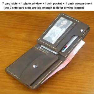 Luxury Handmade Cow Leather Wallet WF310 23 Sfcdd867d89c048b1bbe114f7b18d69ec2