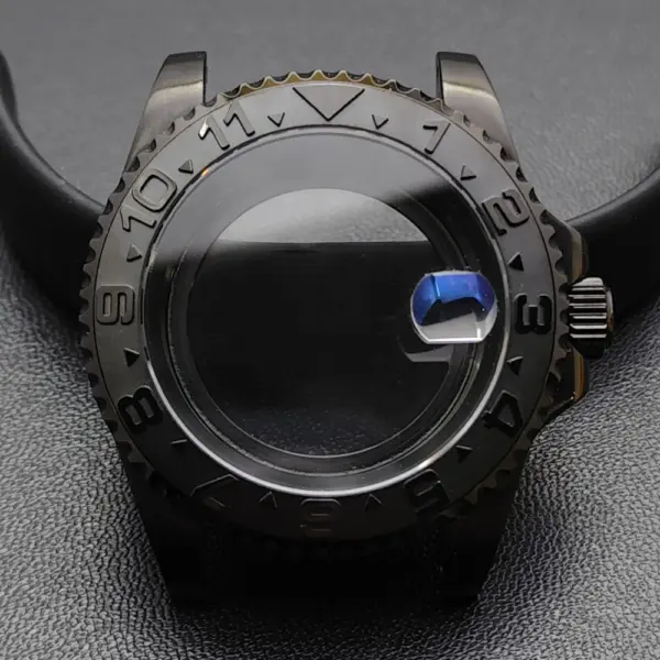 GMT 40.5MM Bidirectional Sapphire Watch Case for NH34 NH35 - Image 7