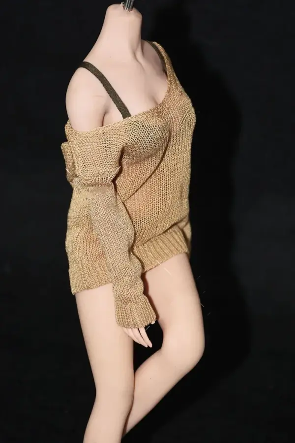 1/6 Scale Custom Sweater and Jeans Set for Action Figures - Image 2