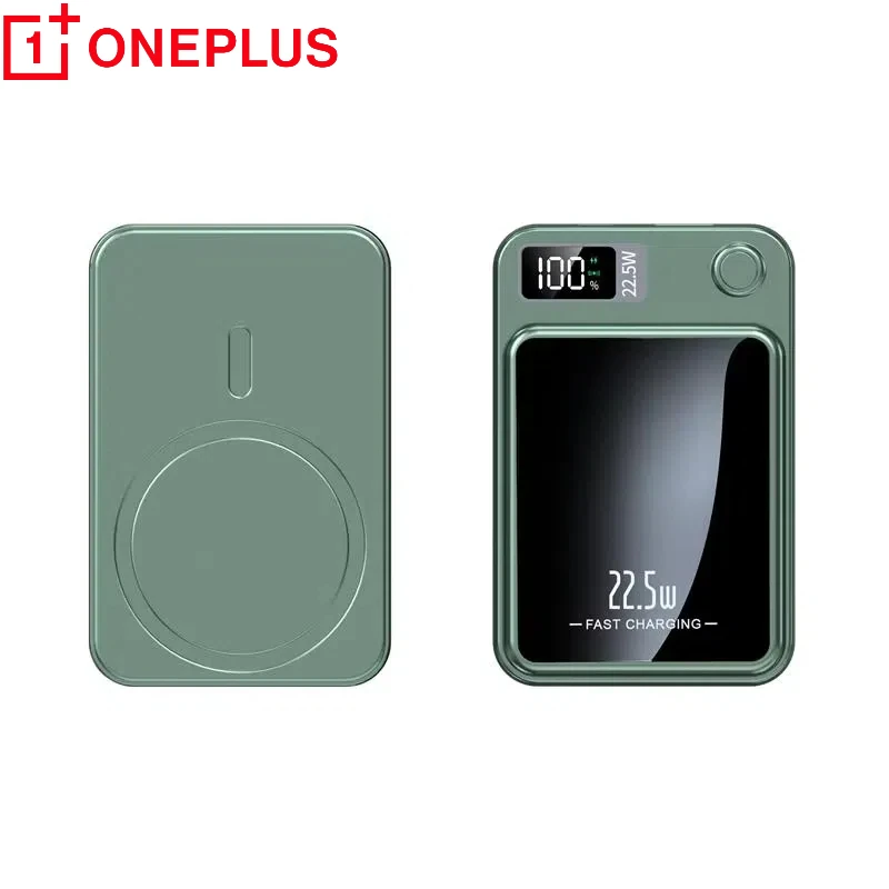 OnePlus Magnetic Wireless PowerBank 20000mAh 22.5W Fast Charging External Battery for Samsung iPhone Xiaomi PD 20W Powerbank New 9 OnePlus Magnetic Wireless PowerBank 20000mAh 22.5W Fast Charging External Battery for Samsung iPhone Xiaomi PD 20W Powerbank New - Image 9