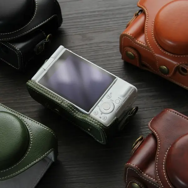 PU Leather Camera Case for Sony ZV-1F - Image 6