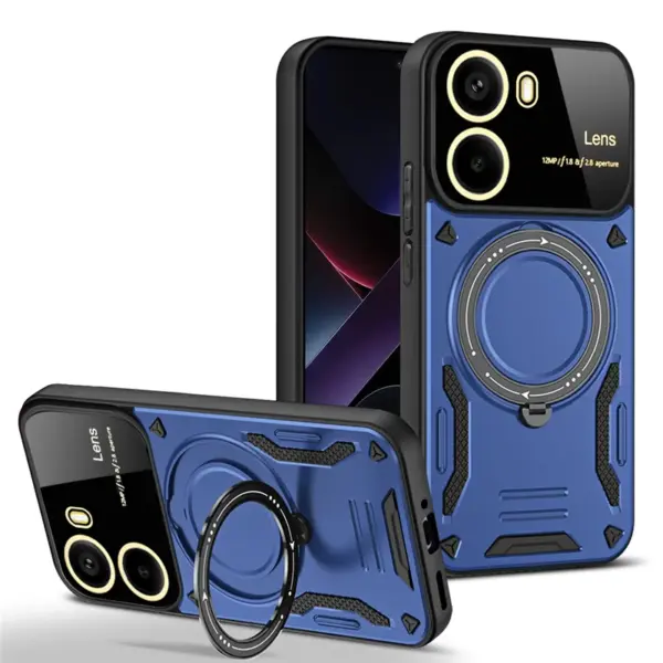 POCO X7 Pro 5G Magnetic Armor Case with Lens Protector - Image 10