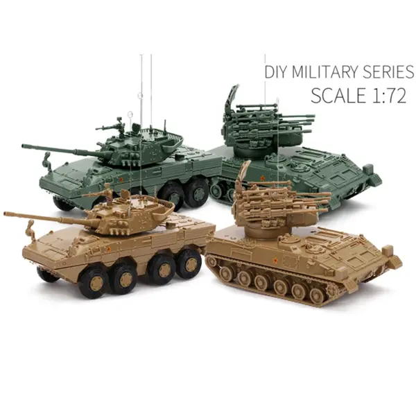 1/72 S-300 Model Missile Vehicle Kit - Image 5