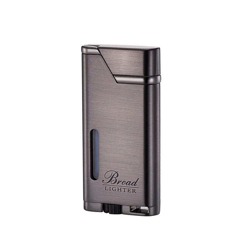 Windproof Metal Cigar Lighter Jet Torch Gas Flames 6 Windproof Metal Cigar Lighter Jet Torch Gas Flames - Image 6