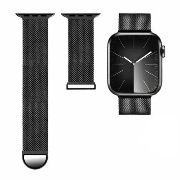 Magnetic Milanese Loop Strap for Apple Watch - Image 6