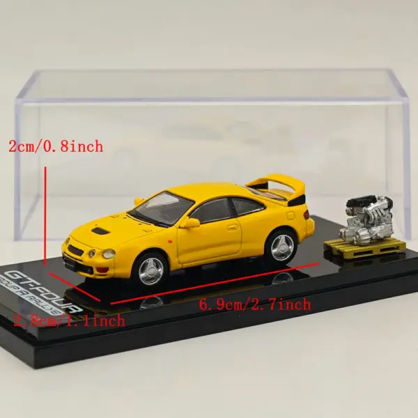 1/64 Scale CELICA GT-FOUR WRC Diecast Model Car - Image 5