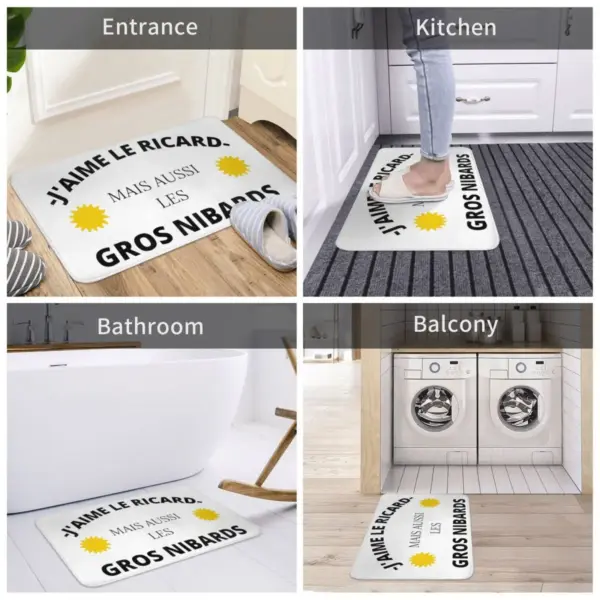 Ricard 2 40x60cm Polyester Floor Mat Set - Image 3