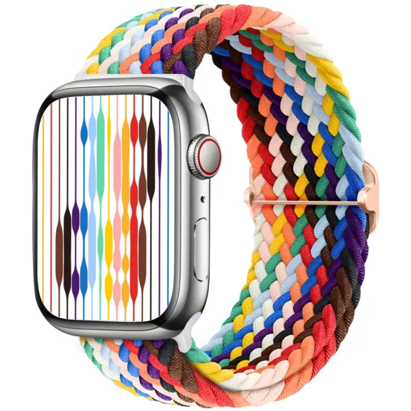 Braided Nylon Solo Loop for Apple Watch Series 1-6 - Image 26
