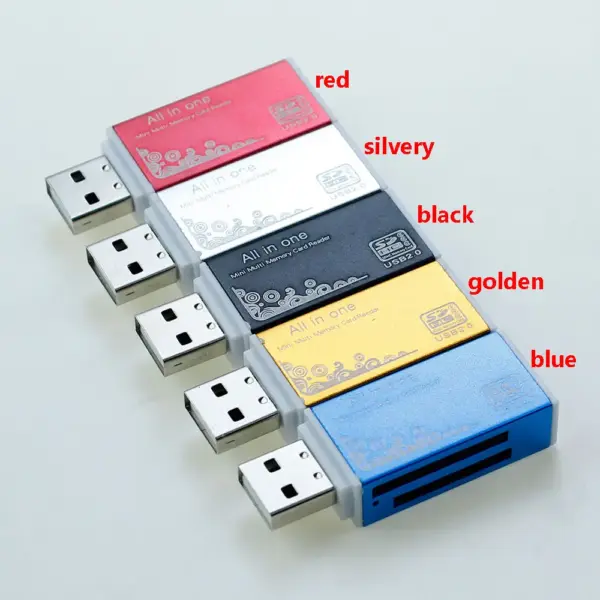 Multifunctional USB 2.0 Card Reader 4-in-1 - Image 6