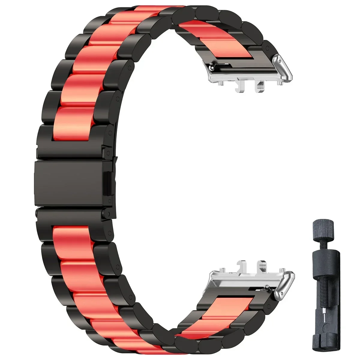 Stainless Steel Band for Samsung Galaxy Fit 3 10 Stainless Steel Band for Samsung Galaxy Fit 3 - Image 10