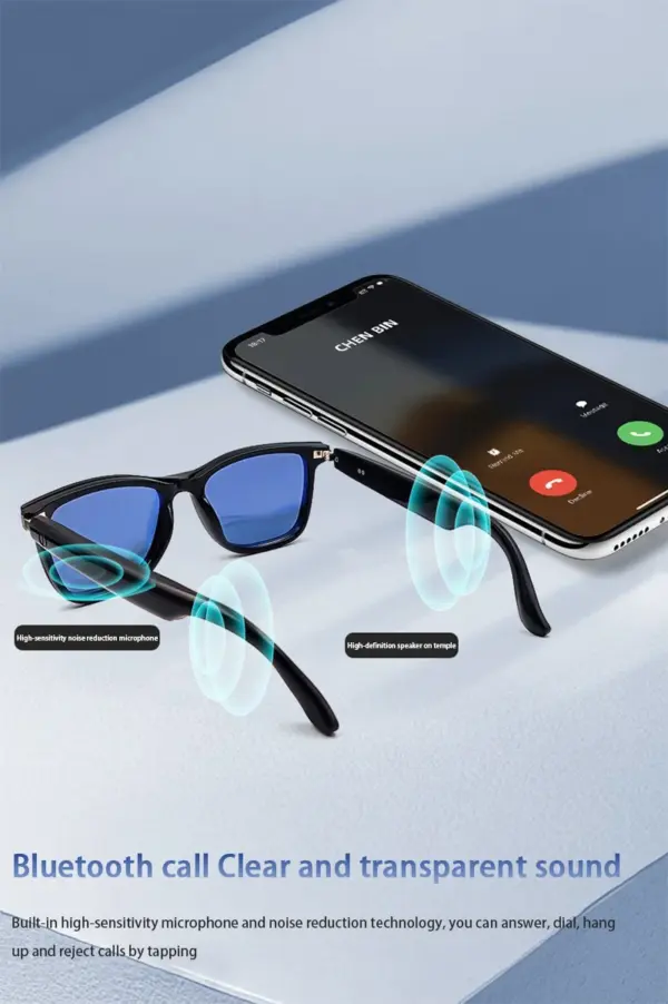 HY-G11 Bluetooth Smart Translation Sunglasses AI Model F06F07F08 - Image 3