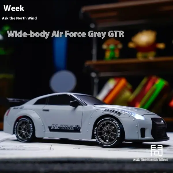 Upgraded 1/20 Scale RC Drift Car with Obstacles - Image 9