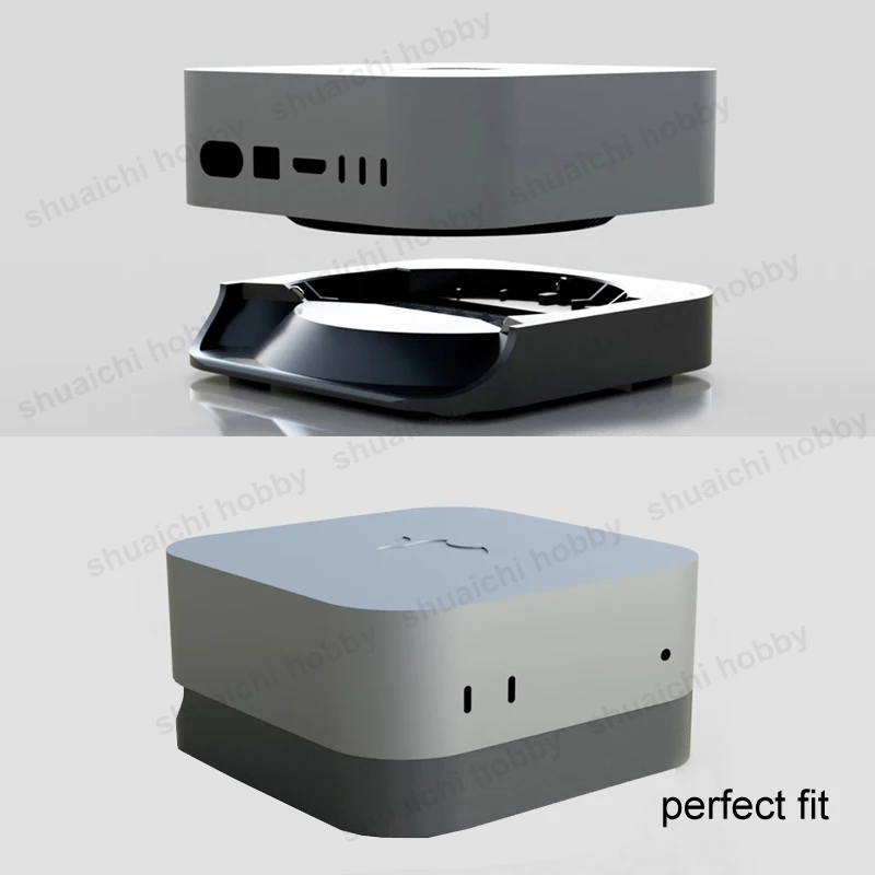 Dustproof Base for Mac Mini M4 2024 Anti Slip Stand 2 Dustproof Base for Mac Mini M4 2024 Anti Slip Stand - Image 2