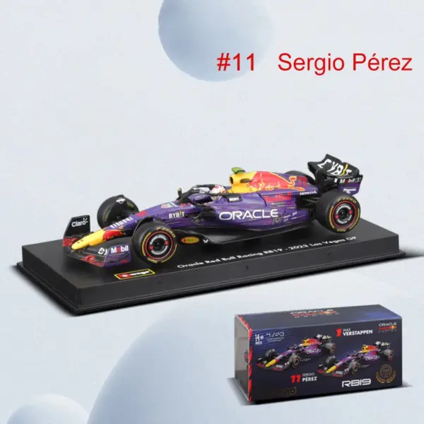 Bburago 1:43 Red Bull RB19 F1 Die-Cast Model - Image 8