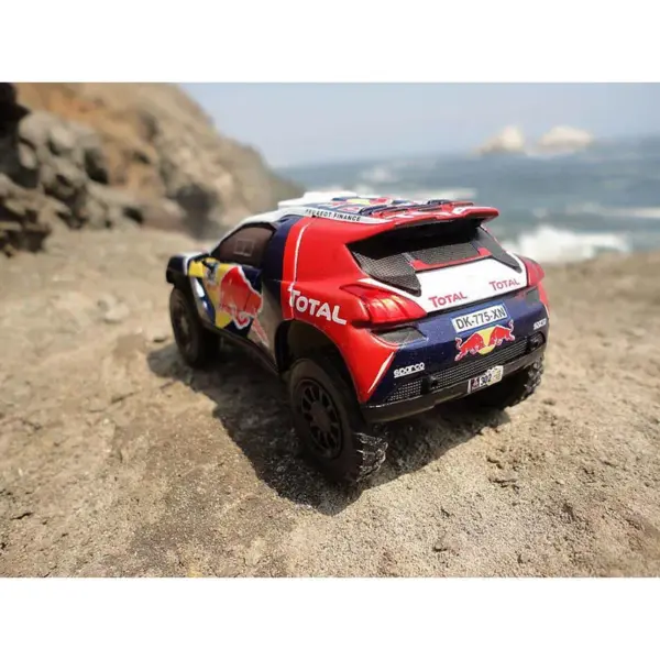 1:43 Alloy Peugeot 2008 Rally Car Model - Image 2