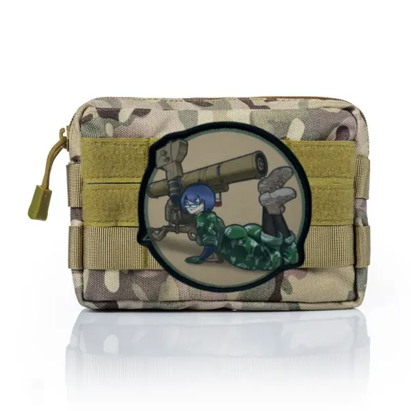 Anime Girl Printing Tactical Badge Patch for Clothing - Image 6