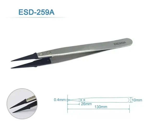 5-Piece Watch Hands Installation Tweezers Set - Image 8