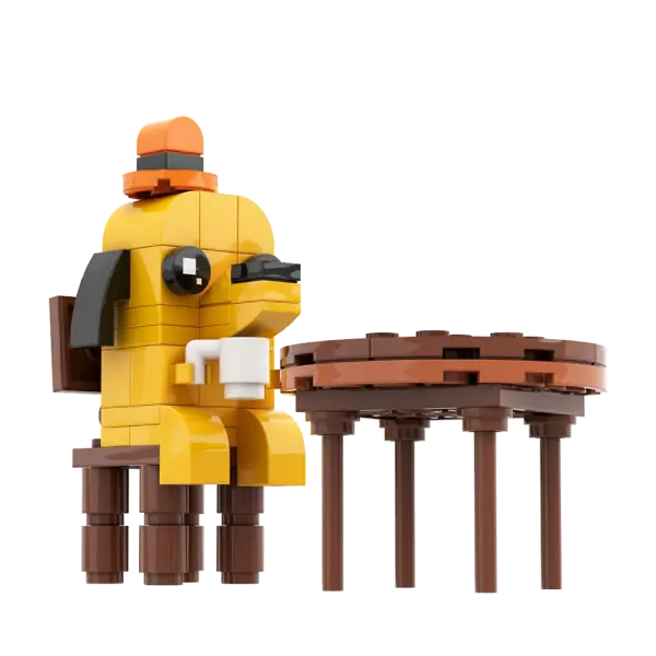 This Is Fine Meme Vignette Building Blocks Set - Image 6