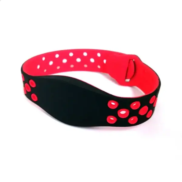 13.56 MHz NFC Silicone RFID Wristband for Access - Image 2