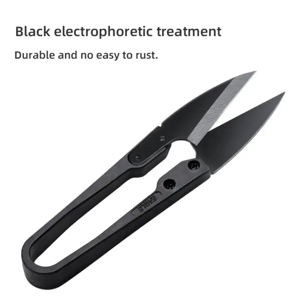 WUTA U Shape Thread Cutting Scissors 10.5cm - Image 3