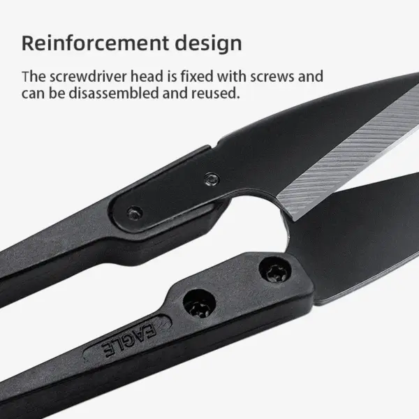 WUTA U Shape Thread Cutting Scissors 10.5cm - Image 4