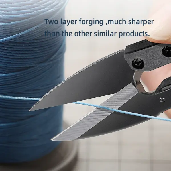 WUTA U Shape Thread Cutting Scissors 10.5cm - Image 2