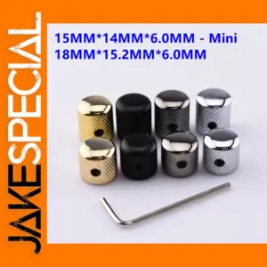 Dome Metal Knob for Electric Guitar Bass