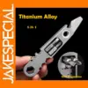 Titanium Alloy Ratchet Screwdriver Tool