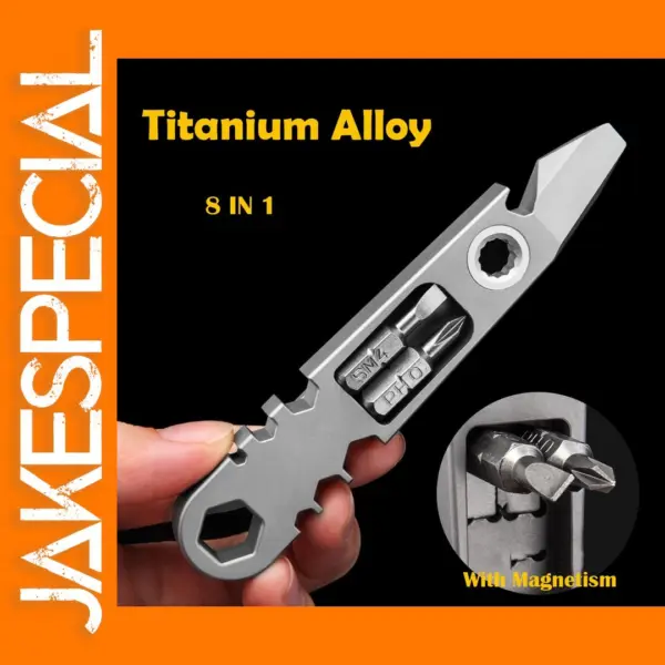 Titanium Alloy Ratchet Screwdriver Tool