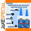 Black Rubber Glue, 20g for Shoes & Metal