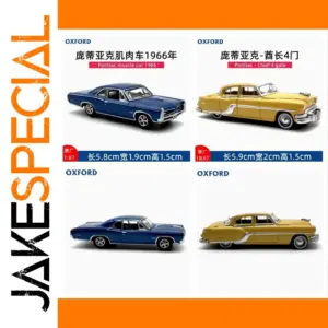 1966 Pontiac Muscle Car Diecast Model 1:87