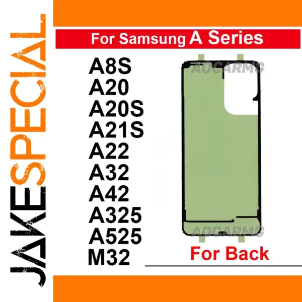 Back Cover Adhesive for Samsung Galaxy Models