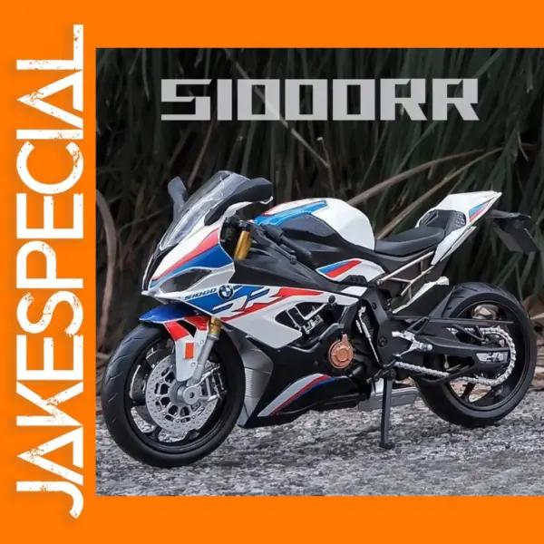 1:12 Scale BMW S1000RR Motorcycle Model Toy