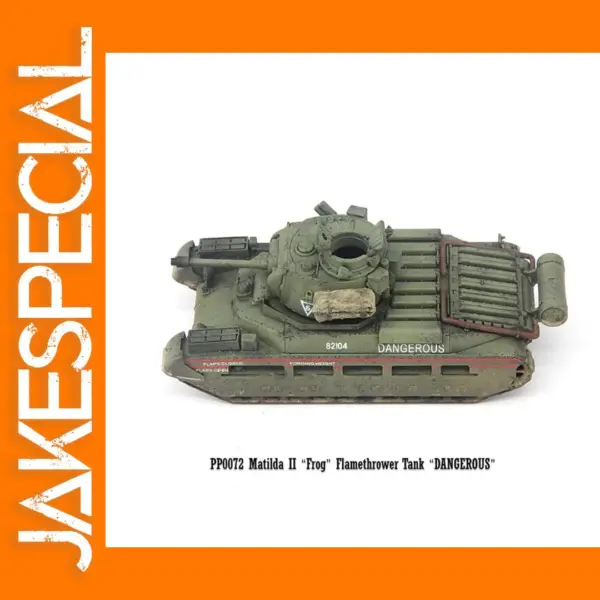 1:72 Scale Matilda II Tank Model Collectible