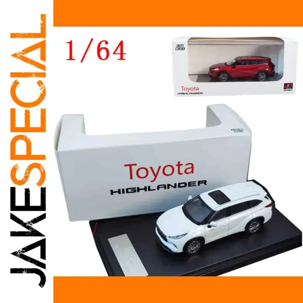 Toyota Highlander 1/64 Scale Diecast Model Lock