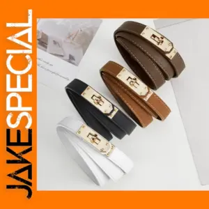 Designer Faux Leather Women's Waist Belt