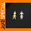 5pcs Stainless Steel Charms for Jewelry Making