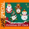 DIY Christmas Wall Clock Home Ornament Set