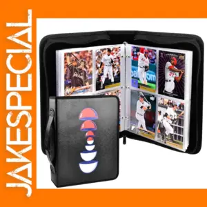 Baseball Card Binder with 400 Pockets
